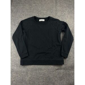 EVERLANE Organic Cotton Basic Crewneck Pullover Sweatshirt Women's Size Small